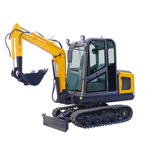 Mini-excavatrice compacte de 1,5 tonne avec moteur Kubota pour l'utilisation dans les jardins et vergers - Product Image 4