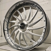 RCSR Llantas de Aleación de Aluminio de 22 24 26 28 30 Pulgadas, 5x114.3 5x112 5x120 6x139.7, para Mustang, Chevy, Camaro, etc.