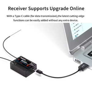 Radiolink R16F 16 Kênh 2.4G Con Quay Hồi Giáo RC Receiver Dài Phạm Vi 600M Từ Xa Cho Người Mới Bắt Đầu Xe Điện Áp Truyền Tải Pin Điện - Product Image 4