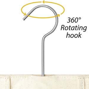 Sac de rangement à pinces en gros fourre-tout logo personnalisé sac de rangement de débris de chambre sac de rangement à logo personnalisé bon marché - Product Image 3