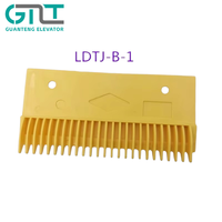 Plaque de peignes d'escalator Xizi pour OTS LDTJ-B-1 LDTJ-B-2 LDTJ-B-3, pièces de porte d'ascenseur en plastique jaune, garantie 1 an, support en ligne