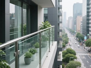 Système de <span class=keywords><strong>balustrade</strong></span> pour terrasse extérieure, <span class=keywords><strong>balustrade</strong></span> d'escalier, <span class=keywords><strong>balustrade</strong></span> de balcon extérieure, <span class=keywords><strong>balustrade</strong></span> en <span class=keywords><strong>verre</strong></span> sans cadre, <span class=keywords><strong>balustrade</strong></span> intérieure extérieure - Product Image 3