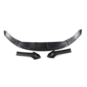 רכב מערכות גוף אוטומטי המכונית bumper השפתיים f22 שחור מבריק קדמי bumper מול השפה עבור <span class=keywords><strong>bmw</strong></span> 2 סדרה - Product Image 4
