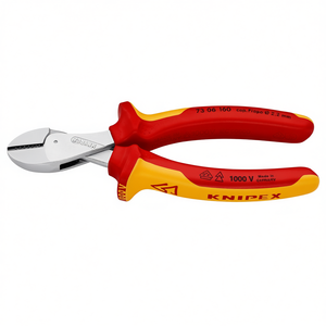 Cortador Diagonal Compacto Knipex X-Cut, Aislado para 1000V, 73 06 160, Hecho en Alemania - Product Image 1