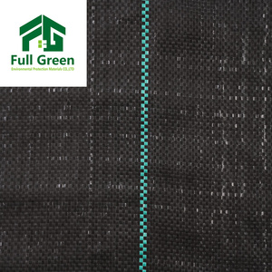 Géotextile tissé 100 g/m², anti-herbe, couverture de sol agricole, tapis anti-mauvaises herbes, plastique PP/PE pour bâche, largeur 2 m, Shandong - Product Image 1