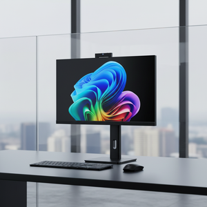 Computadora WANDONG 2026 de 23.8/27 Pulgadas con Pantalla Táctil para Juegos, AMD, DDR4, 16GB de RAM, 512GB SSD+HDD, Placa Base AMD Ryzen 7 7700x, AIO - Product Image 1