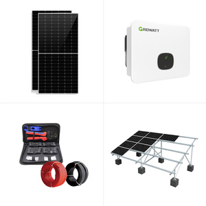 Kit de Paneles Solares Fotovoltaicos de 15-30KW para Techo, Paneles Topcon, Conjunto Completo, Monitor Wifi, Compatible con Tarifa de Conexión a la Red Solar Global, Sistemas de Energía Residencial - Product Image 2