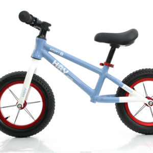 Vélo d'équilibre <span class=keywords><strong>pour</strong></span> enfants en aluminium avec revêtement en cuir écologique, stable, haute élasticité, color-block, pneus de 12 pouces, <span class=keywords><strong>pour</strong></span> 2-7 ans - Product Image 1