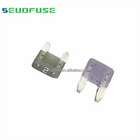 LittelFuse 0297 Fusible de hoja de coche para aplicaciones automotrices, Mini fusible 2A 3A 4A 5A 7.5A 10A 15A 20A 25A 30A Fusible automático