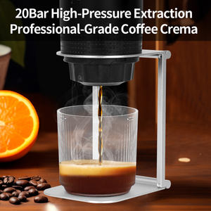 <span class=keywords><strong>Machine</strong></span> à expresso portable mini 20 bars, rechargeable par USB, pour capsules, voyages, camping, maison, bureau - Product Image 5