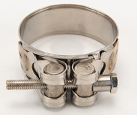 Ventes directes d'usine Collier de serrage de type européen Collier de serrage en acier galvanisé Collier de serrage en acier inoxydable
