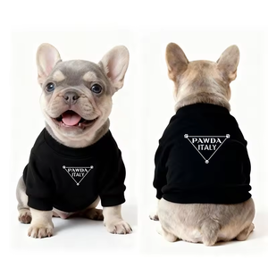 New Arrival Hot Selling Cotton Soft Luxury Brand XXS Small High Quality Dog Hoodie Pet <b>Clothes</b> Assorted Dog Hoodie Wholesale - Product Image 1
