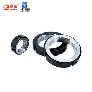 High quality R Series Machine Locknuts Lock nuts for tooth flank type R lock nut production by manufacturer M10 M12 M14 M16