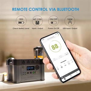 Allpowers 2400W 1452Wh สถานีไฟฟ้าพกพา เครื่องกำเนิดพลังงานแสงอาทิตย์ คลื่นไซน์บริสุทธิ์ ระบบชาร์จ MPPT สำหรับใช้ในบ้าน/รถบ้าน/สำรองไฟ/ตั้งแคมป์ รุ่น AP-SS-009-BLA-PR - Product Image 5