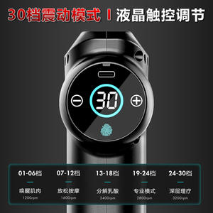 Pistola de Masaje Neutral con 4 Cabezales, Recargable por USB, Motor sin Escobillas, Equipo de Relajación Muscular, Masajeador de Cuello - Product Image 2