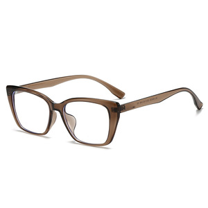 Nouvelles lunettes anti-lumière bleue tendance, forme triangulaire œil-de-chat, style naturel, rétro et polyvalent, vente en gros transfrontalière - Product Image 3