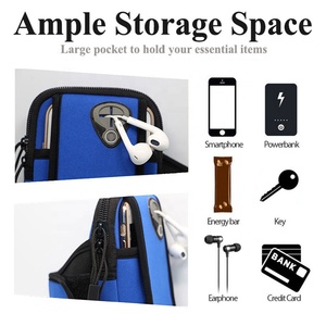 Il trasporto Libero Accessori Del Telefono Mobile del <span class=keywords><strong>Braccio</strong></span> Del Sacchetto della Fascia Da <span class=keywords><strong>Braccio</strong></span> Regolabile Per iPhone - Product Image 4