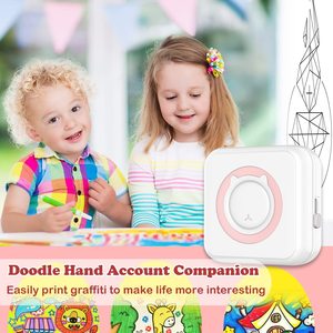 Máy In Nhiệt Cầm Tay Giấy In Mini Máy In Nhiệt Bỏ Túi Ảnh Máy In Di Động Ghi Nhớ 58Mm - Product Image 4