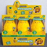 Jouet Squishy Géant en TPR Ananas Ours, à Rebond Lent, Doux à Presser, Sensoriel Anti-Stress, Vente en Gros