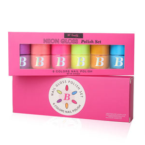 Ensemble de vernis à ongles brillant néon Honey Girl, vernis à ongles blanc laiteux crémeux, vente en gros, vernis à ongles <span class=keywords><strong>gel</strong></span> brillant dans le noir - Product Image 3