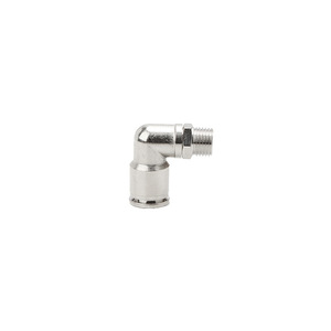 ข้อต่อโลหะแบบข้อศอกเกลียว Pl8 02 ชุบนิกเกิลสำหรับใช้กับท่อลม - Product Image 2