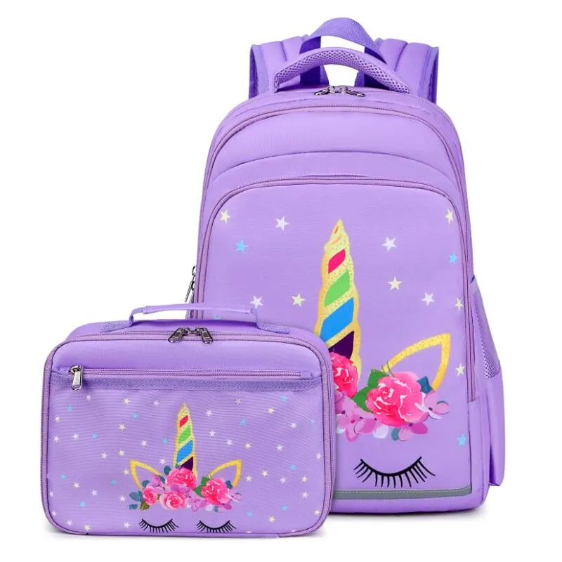 Wholesale Custom Fashion Primary Student School Bags Set Children backpack