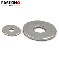 304 Stainless Steel Flat Washer M1.6 to M36 Plain Washer for Bolts and Screws