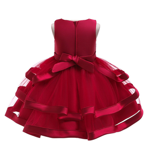 Vente en gros de robes de fête pour filles de <span class=keywords><strong>6</strong></span> à 14 <span class=keywords><strong>ans</strong></span>, robes de princesse fleuries pour mariage, jolies robes pour bébés filles - Product Image 2