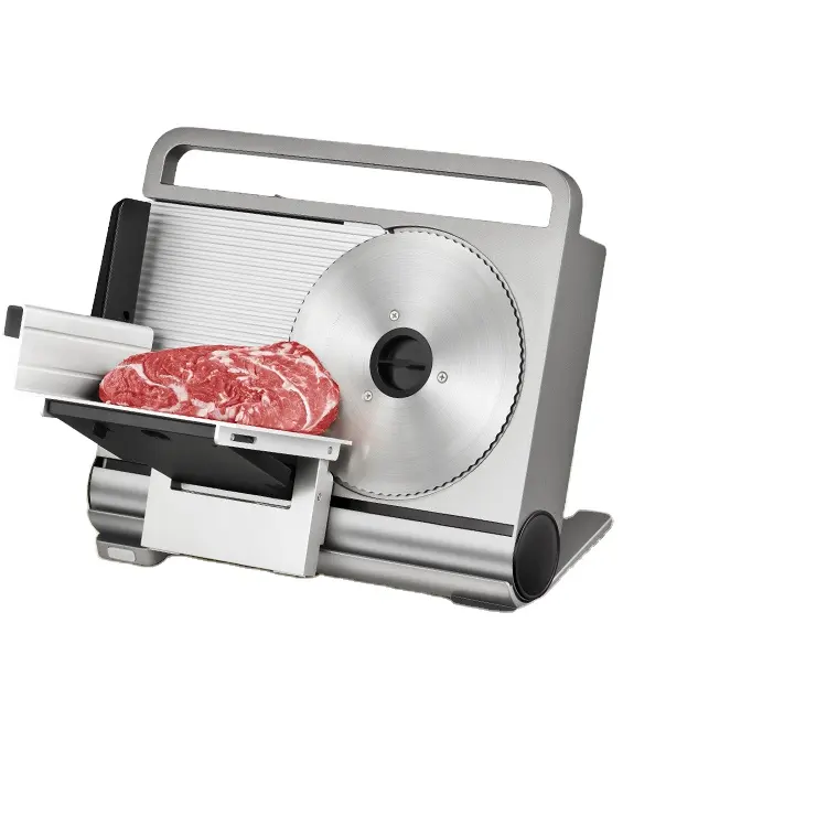 Household Kitchen Folding Meat Cutter Stainless Steel Blade Ham Sausage Slicer