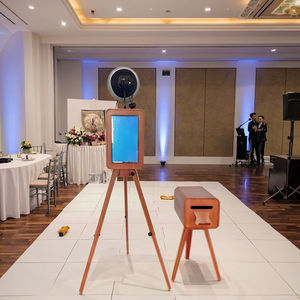 Roble iPad Fotografía Pabellón-Retro Madera Boda y Evento Fotografía Pabellón - Product Image 1