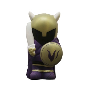 Resistant High Rebound Stress <b>Ball</b>, Customized Pu Foam Knight Cartoon <b>Squeeze</b> Toy, Children's Cute Toy <b>Ball</b> - Product Image 1