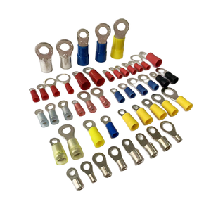 Kst Gốc PVC Nylon Cách Điện Đồng Thiết Bị Đầu Cuối Tin Mạ Đồng Kết Nối Vòng Thiết Bị Đầu Cuối Uốn Thiết Bị Đầu Cuối Cáp Lug - Product Image 2