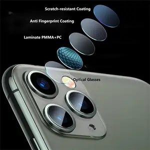 Andisko yüksek teknoloji optik malzeme cep telefonu lensi laminat akrilik PC levha Anti parmak izi çizilmeye dayanıklı