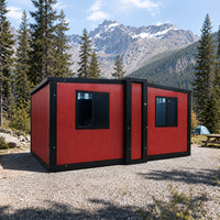 Casa Prefabricada Modular de Lujo de 40 pies, Instalación Rápida, Certificación CE ISO, Casa Prefabricada para Complejos Turísticos