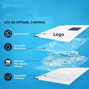 6 gói Gói kiểm soát độ ẩm 2 chiều Đang chờ cấp bằng sáng chế. Duy trì 62% RH cho sự tươi mát, lý tưởng cho các loại thảo mộc và gia vị hấp thụ độ ẩm - Product Image 3