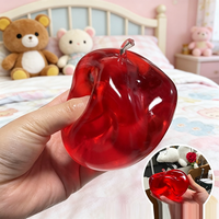 Nouveaux jouets sensoriels anti-stress en forme de pomme rose, verte et rouge, doux et à remontée lente, pour soulager l'anxiété et l'ADHD chez les enfants et les adultes