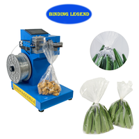 Machine à ligaturer les sacs en plastique semi-automatique électrique pour l'emballage des aliments et des produits 220V