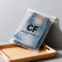 Sacs à fermeture éclair pour vêtements et chaussures - Matériau PE durable, ouverture/fermeture facile, finition mate, impression sérigraphique, OEM personnalisé, CPP