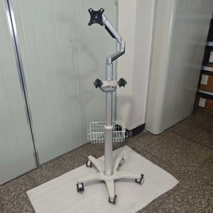 Chariot médical pour iPad de haute qualité, chariot électronique pour endoscope, support roulant à bras rotatif réglable en hauteur - Product Image 6