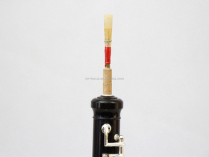 Oboe professionnel en Do, clés argentées, corps en ébène, <span class=keywords><strong>instrument</strong></span> à vent, étui rigide OEM pour joueur d'oboé - Product Image 4