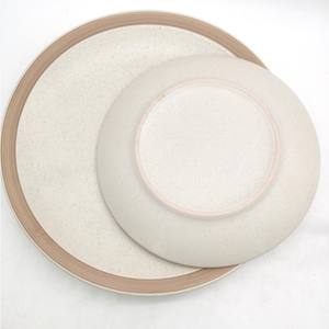 Service de vaisselle en grès céramique <span class=keywords><strong>italien</strong></span> de style nordique, assiettes écologiques pour les fêtes - Product Image 4