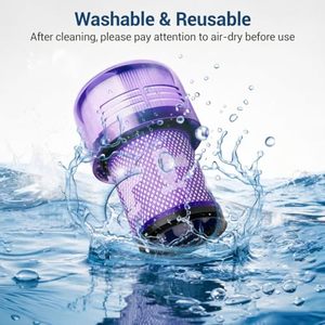 1 filtre HEPA <span class=keywords><strong>de</strong></span> remplacement (avant et après filtre) compatible avec les aspirateurs <span class=keywords><strong>Dyson</strong></span> V6/V7/V8/V10/V11/V12/V15 - Pièces détachées et accessoires - Product Image 3