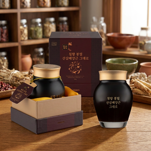 Extrait liquide de racine de ginseng coréen, complément alimentaire, conditionnement cadeau en verre, qualité alimentaire, supplément oral, extraction végétale - Product Image 2