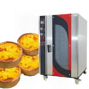 Air circulation oven commercial large 3-plate steam cake and bread electric oven