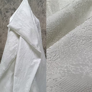 3D текстурированная Асимметричная жаккардовая ткань верхняя одежда платья мужская и женская одежда дизайнерская декоративная ткань - Product Image 3