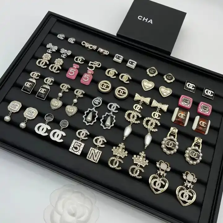Hoge Kwaliteit Cc Gg Ff D Oorbellen Beroemde Merk Vergulde Oorbellen Armband Ketting Luxe Designer Sieraden Accessoires