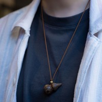 Collier pendentif gourde ordinaire, style ancien, nouveau style chinois, polyvalent, rétro, ethnique