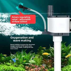 Bomba de Água e Filtro Submersível 3 em 1 Jingye para Aquário com Oxigenação e Design Silencioso - Product Image 2