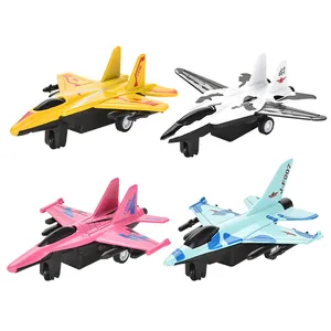 拉回合金仿真战斗机金属军用飞机模型压铸军事玩具车儿童