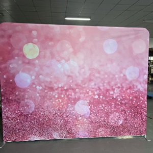 Tùy chỉnh thương mại hiển thị thiết bị trang trí căng thẳng vải Backdrop hiển thị cho triển lãm và phông nền - Product Image 2